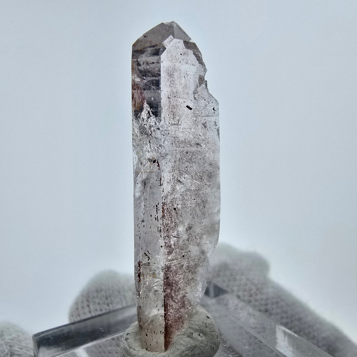 Klarer Phantom Amethyst Kristall Goboboseb, Namibia 38*11*7mm