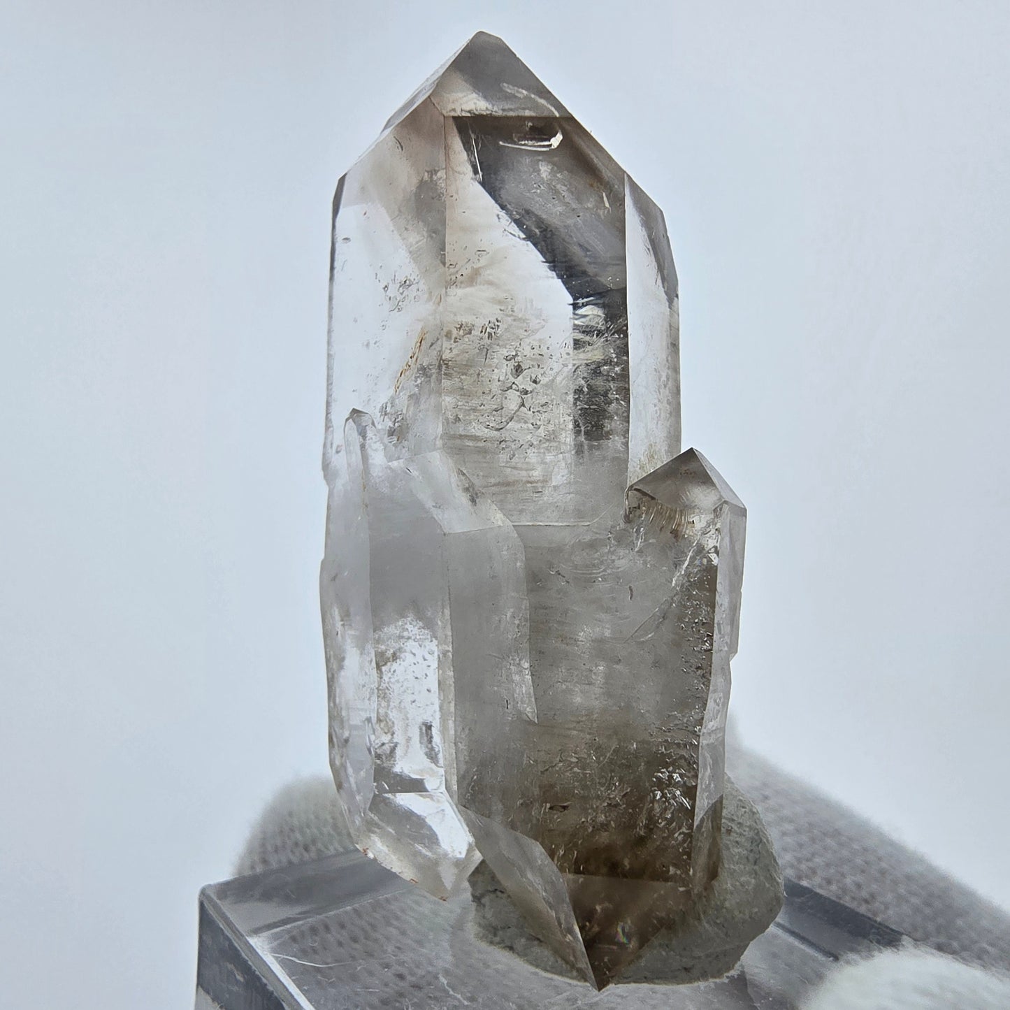 Phantom Rauchquarz DT Zepter Stufe Goboboseb, Namibia 46*22*14mm