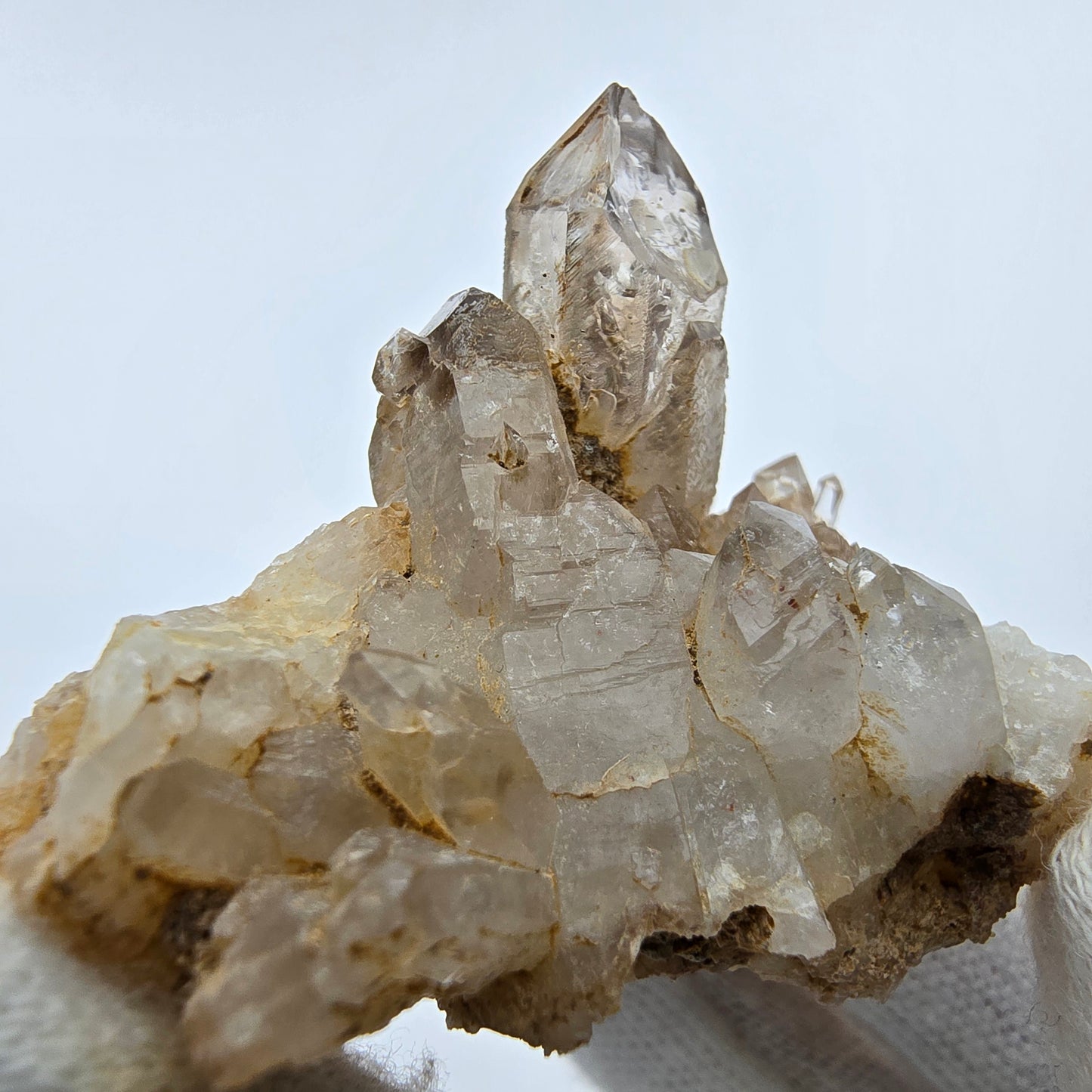 Phantom Rauchquarz Zepter Stufe Goboboseb, Namibia 46*40*40mm