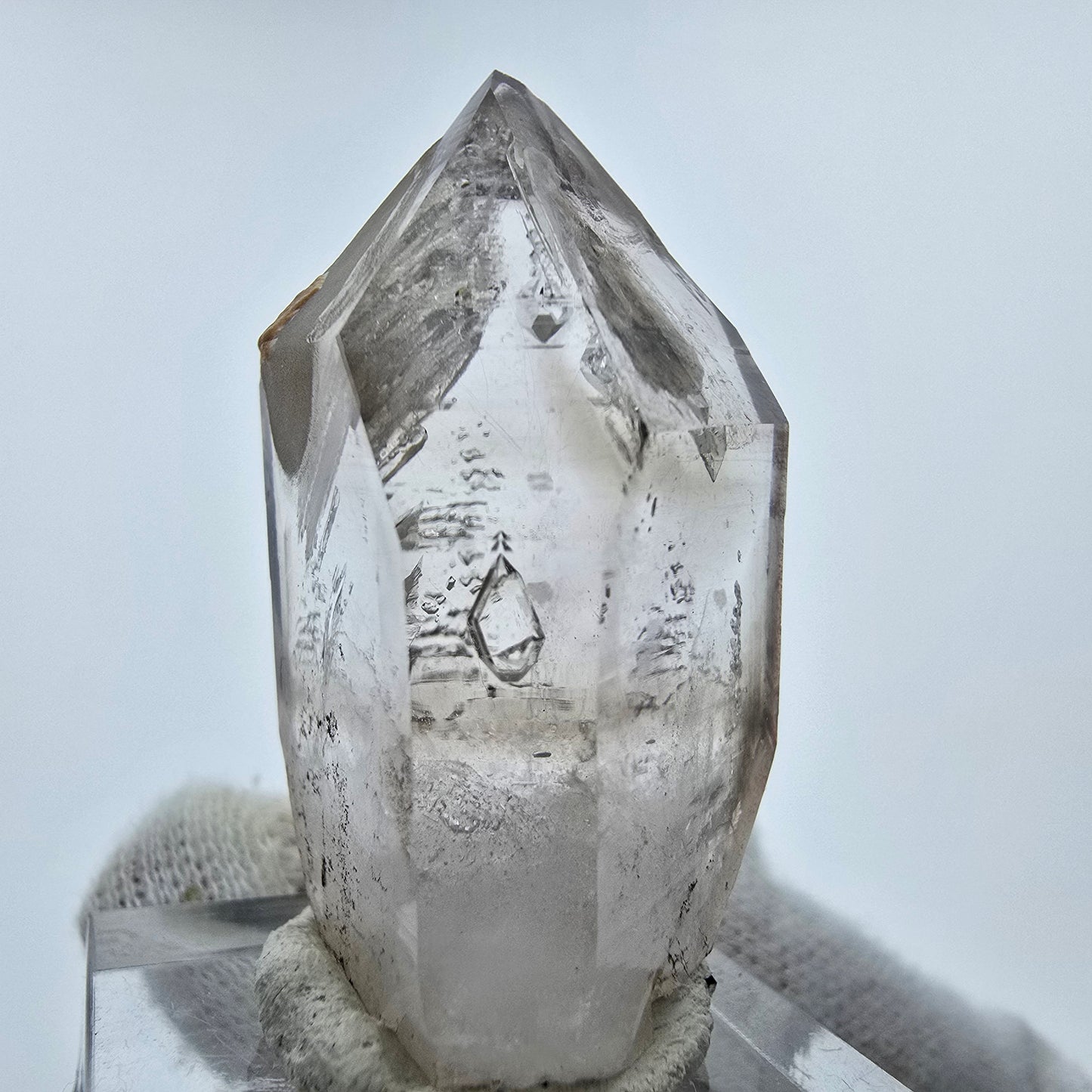 Enhydro Phantom Rauchquarz Zepter Kristall Goboboseb, Namibia 40*24*21mm