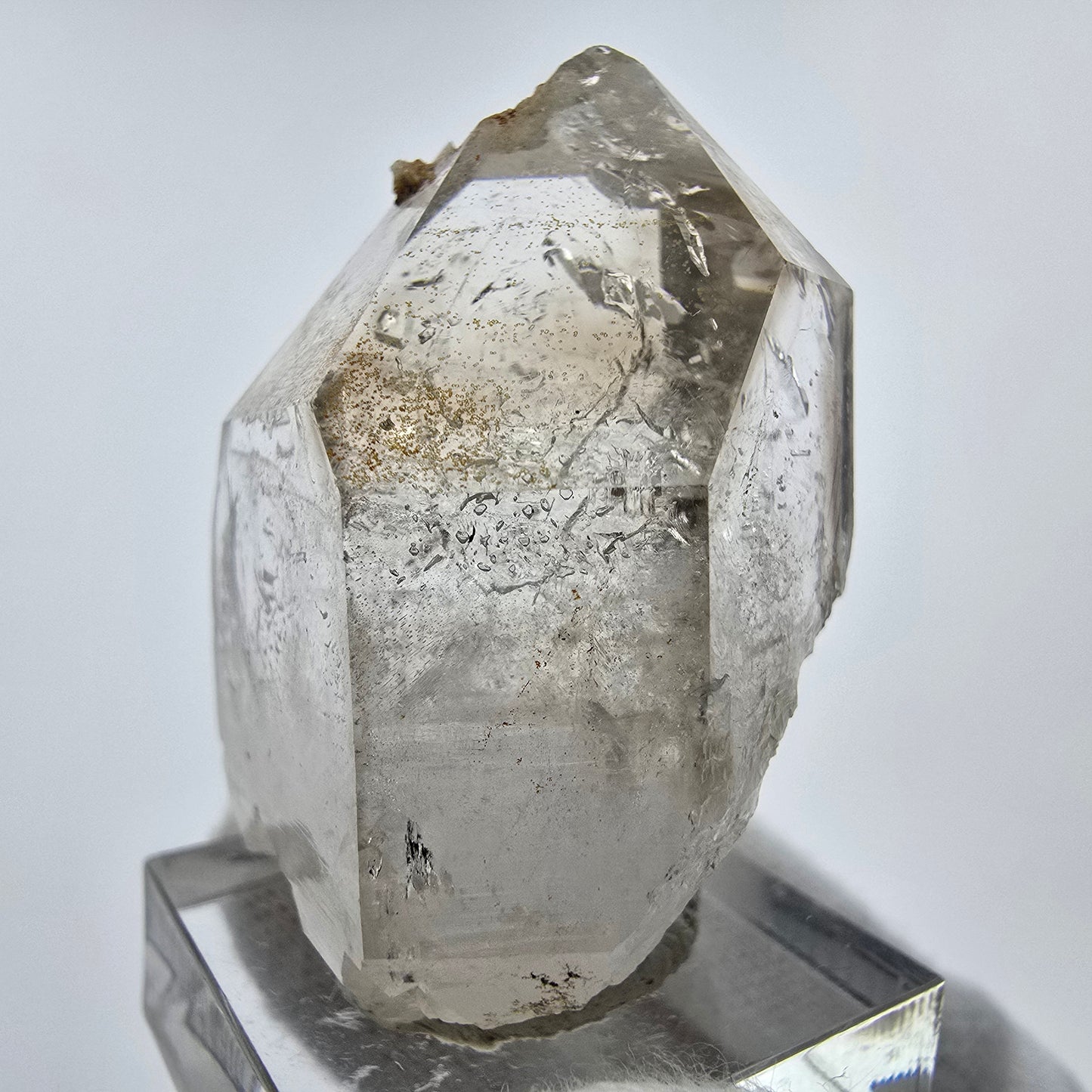 Enhydro Phantom Rauchquarz Zepter Kristall Goboboseb, Namibia 42*35*24mm