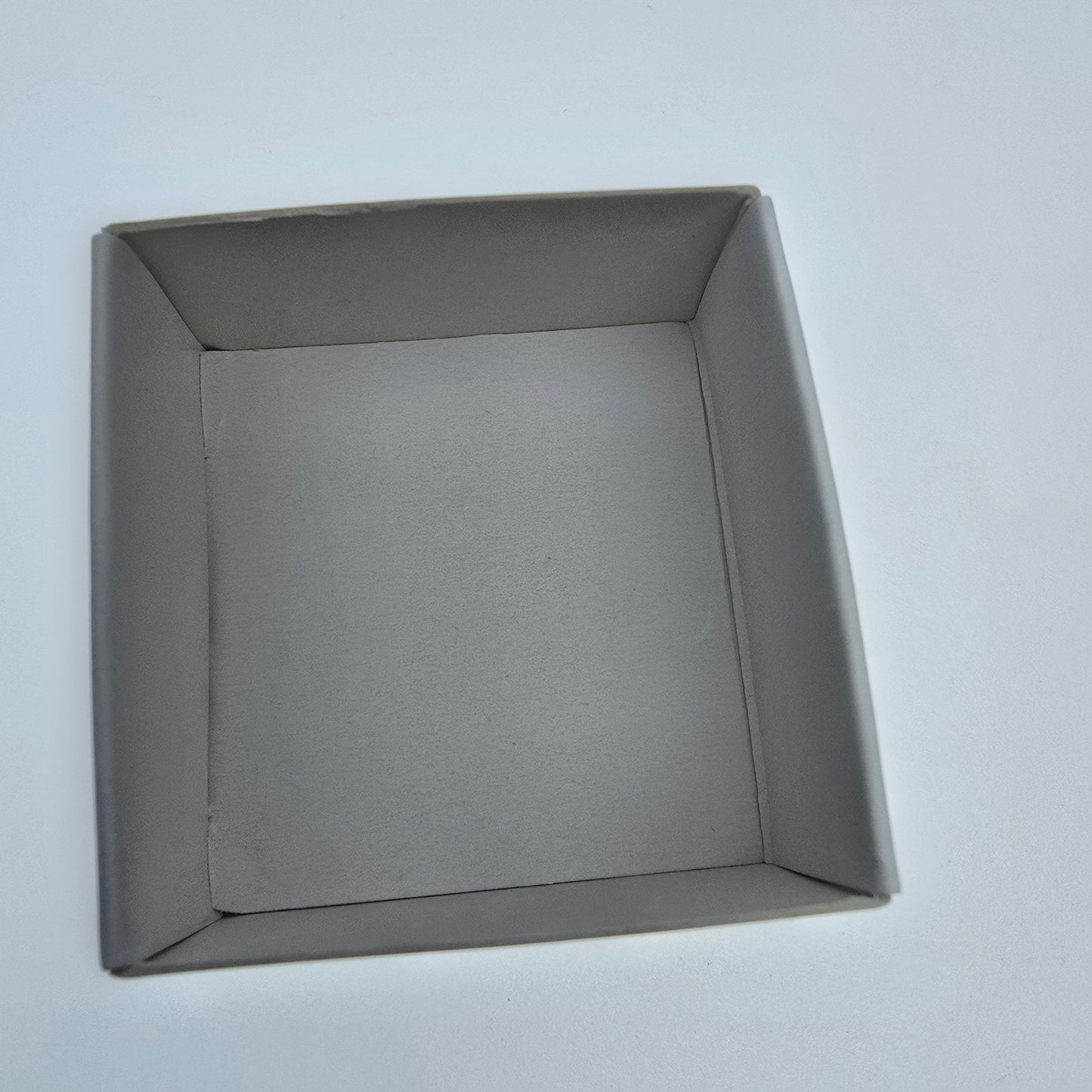 50 Stk. Faltschachteln für Mineralien, 40x40x20 mm, Karton offene Box Schachtel