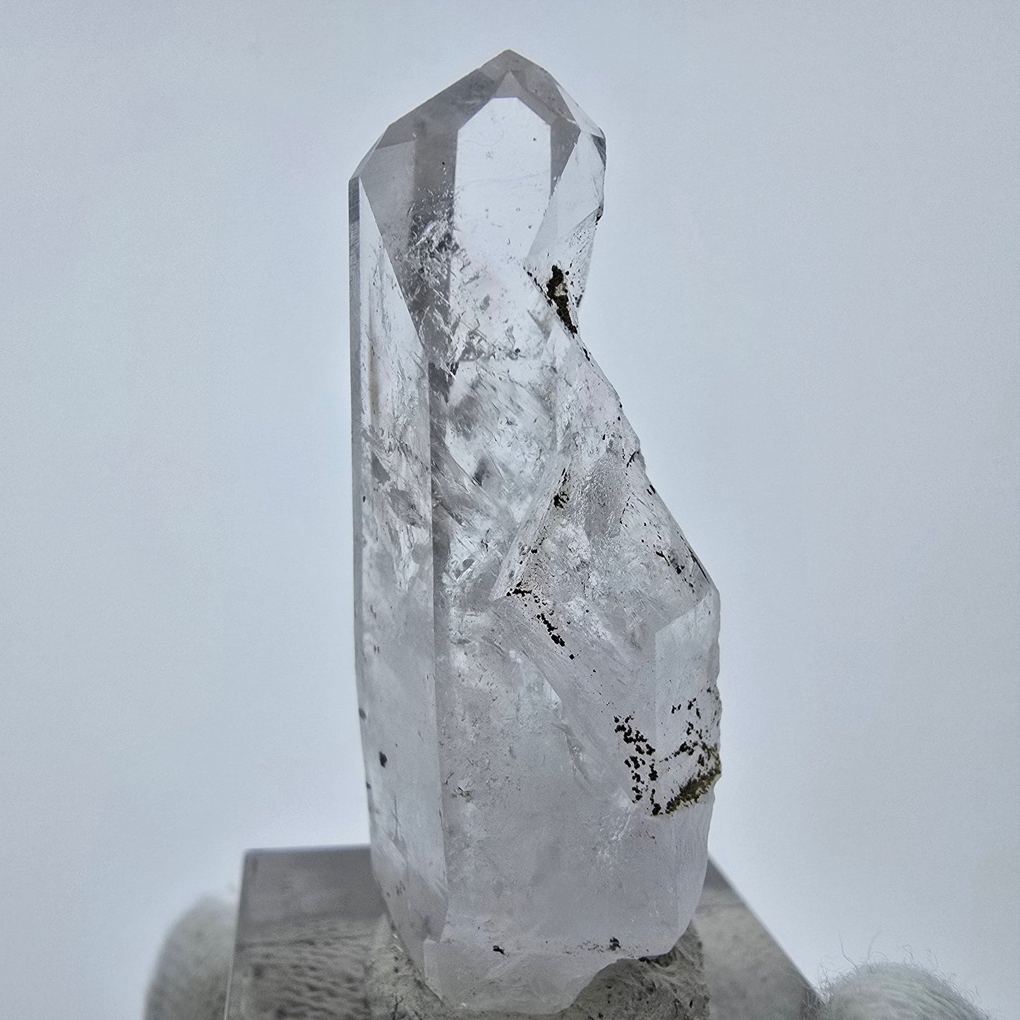 Enhydro Hämatit Quarz, große Blase Streep Mine, Goboboseb, Namibia 45*16*15mm