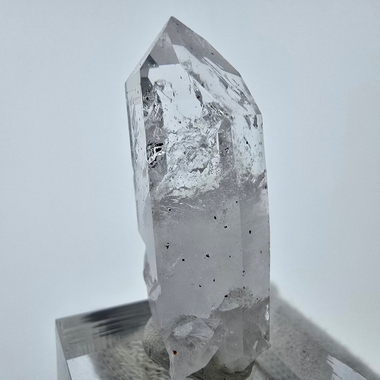 Enhydro Hämatit Quarz, 1x Blase Streep Mine, Goboboseb, Namibia 39*16*12mm