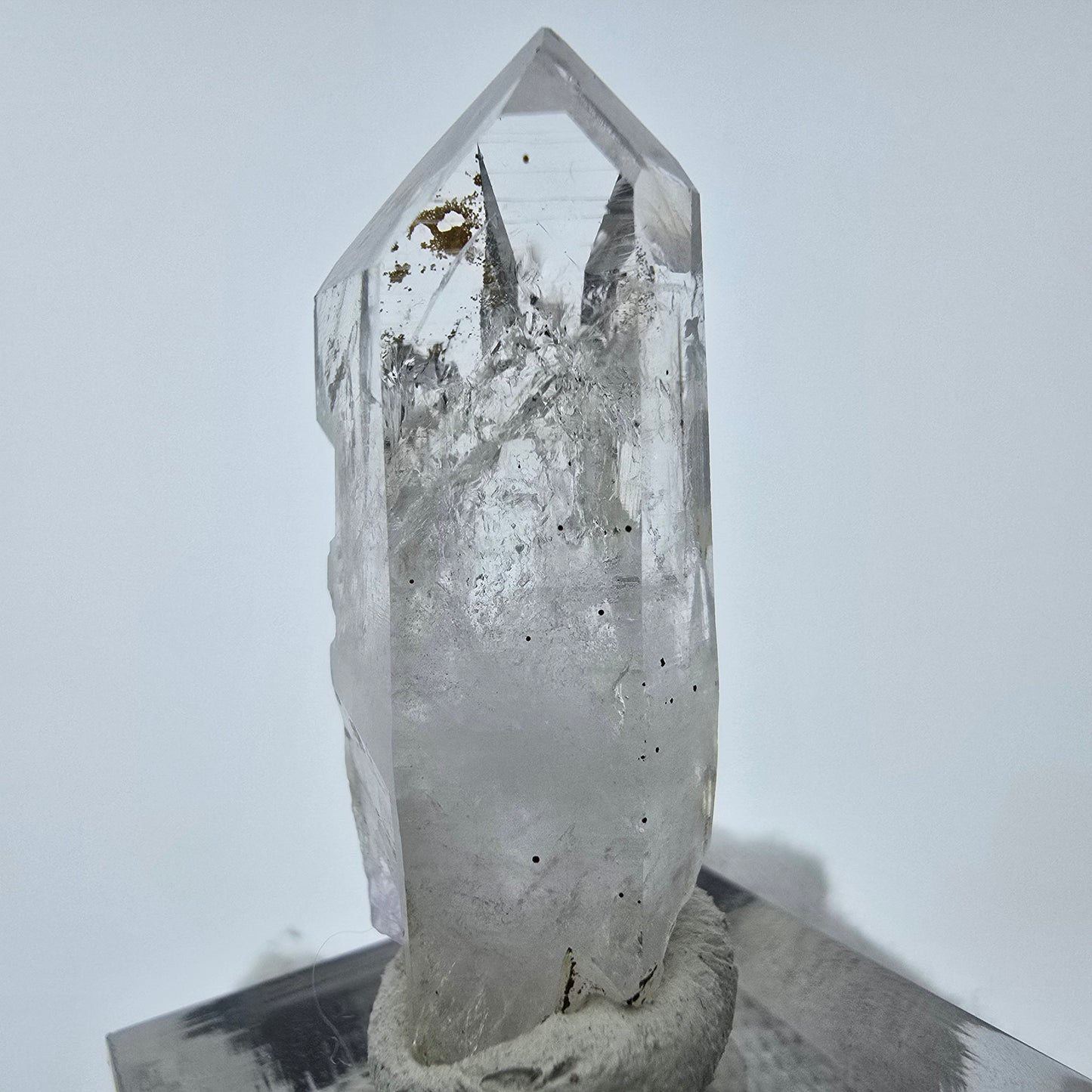 Enhydro Phantom Hämatit Amethyst Streep Mine Goboboseb, Namibia 38*14*14mm