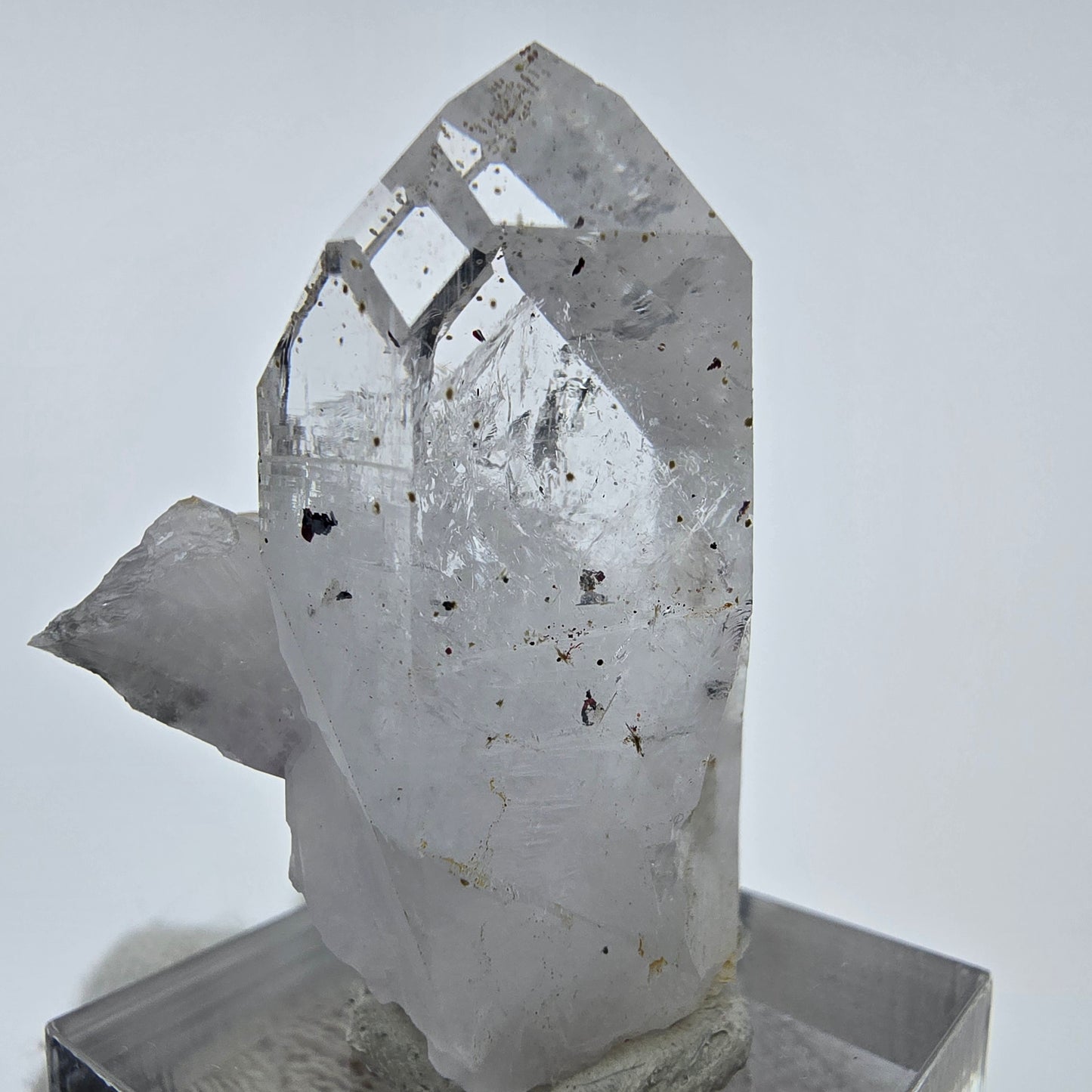 Harlekin Phantom Quarz Kristall Streep Mine, Goboboseb, Namibia 38*28*28mm