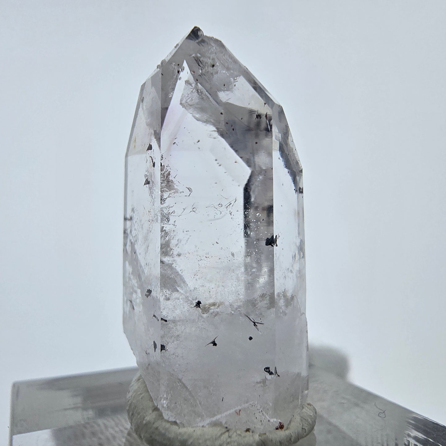 Harlekin Phantom Quarz Kristall Streep Mine, Goboboseb, Namibia 28*14*13mm