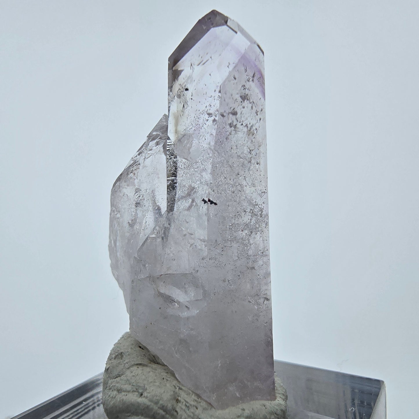 Phantom Hämatit Amethyst Kristall Streep Mine, Goboboseb, Namibia 35*17*12mm