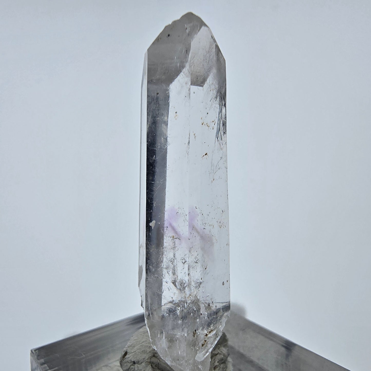 Phantom Hämatit Amethyst Kristall Streep Mine, Goboboseb, Namibia 40*11*9mm