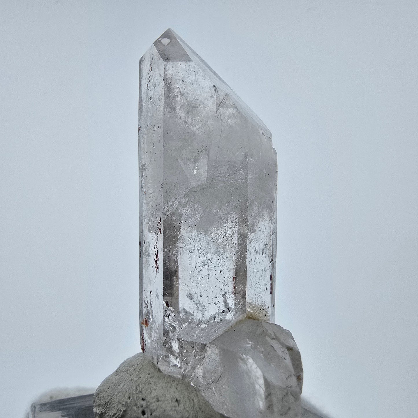 Phantom Hämatit DT Quarz Stufe Valentine Pocket Goboboseb, Namibia 45*23*13mm