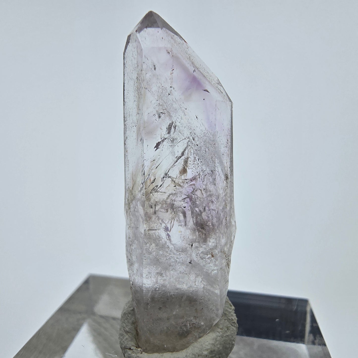 Enhydro Phantom Amethyst, 1x Blase Streep Mine, Goboboseb, Namibia 31*10*5mm