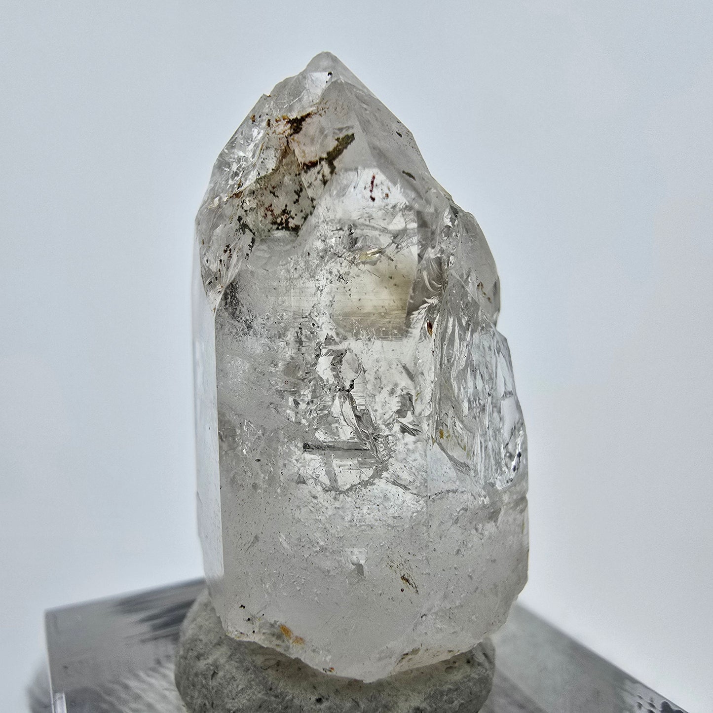 Klare Phantom Amethyst Spitze Streep Mine, Goboboseb, Namibia 32*19*18mm