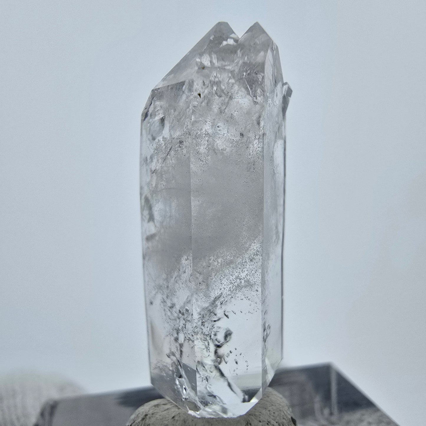 Klarer Phantom DT Quarz Kristall Valentine Pocket Goboboseb, Namibia 29*10*8mm