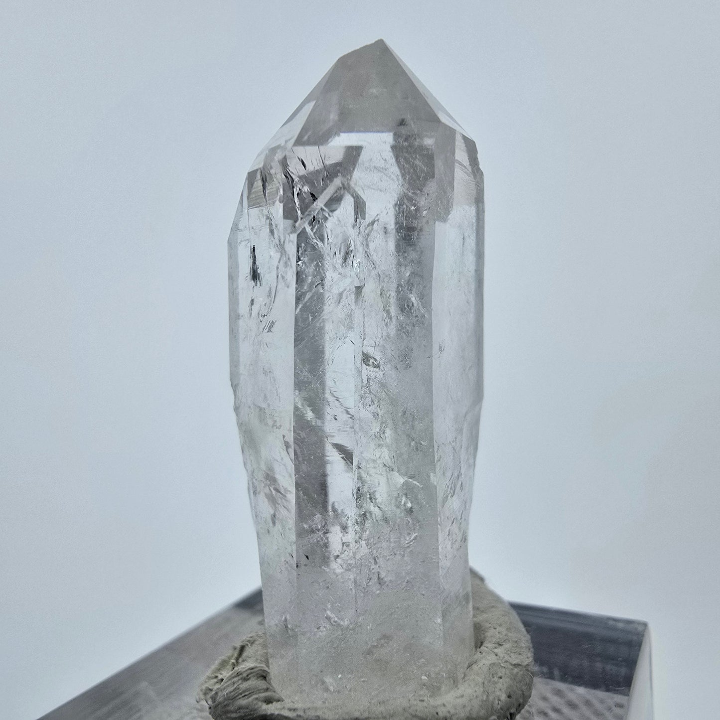 Enhydro Phantom Quarz, 1x Blase Streep Mine, Goboboseb, Namibia 35*16*14mm