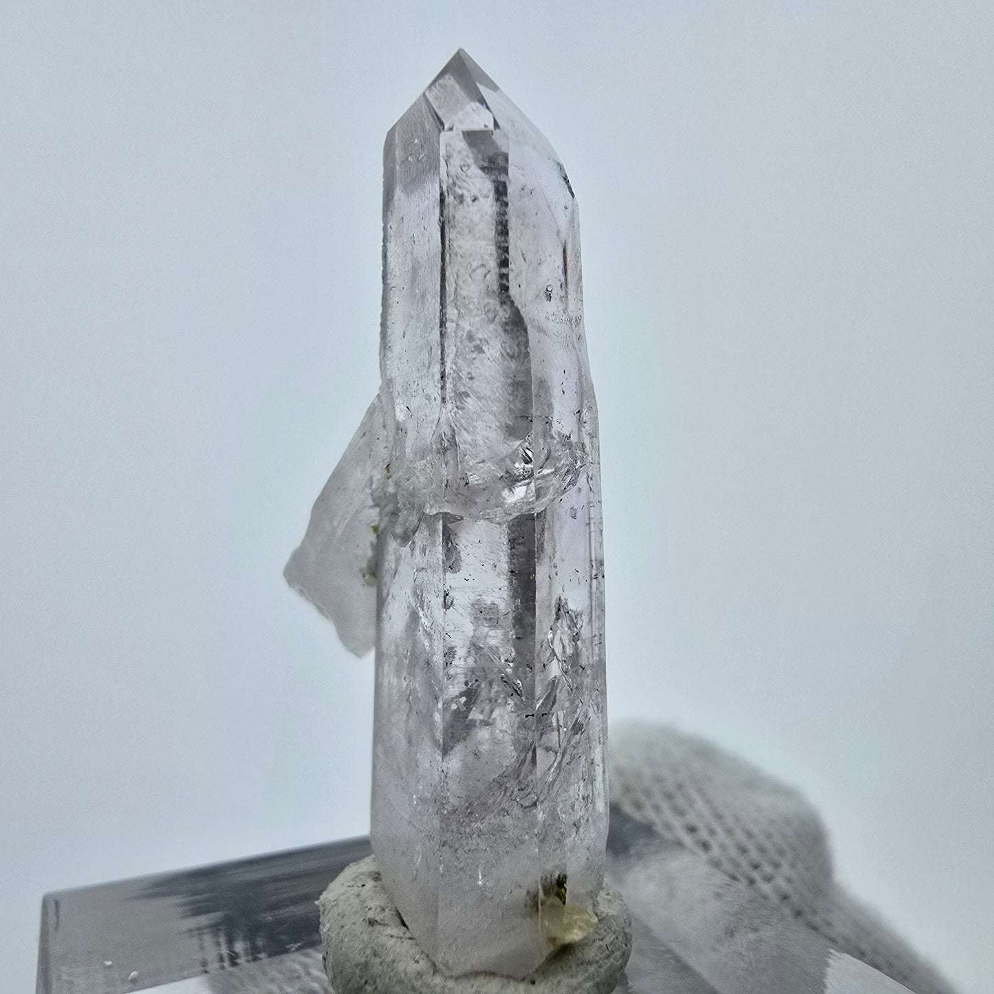 Klarer Phantom Quarz Kristall Streep Mine, Goboboseb, Namibia 35*18*8mm