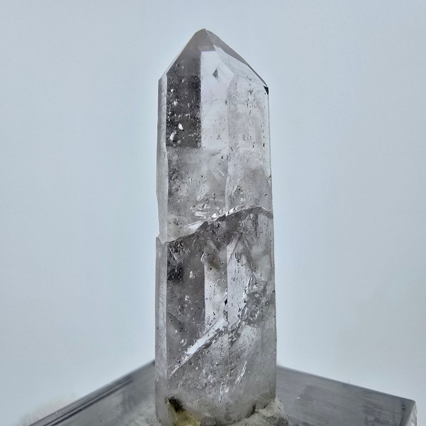 Klarer Phantom Quarz Kristall Streep Mine, Goboboseb, Namibia 35*18*8mm
