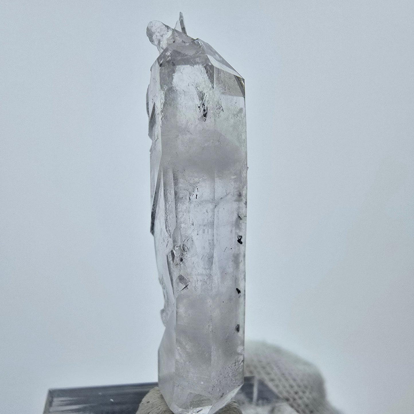 Phantom Hämatit DT Quarz Kristall Valentine Pocket Goboboseb, Namibia 43*10*7mm