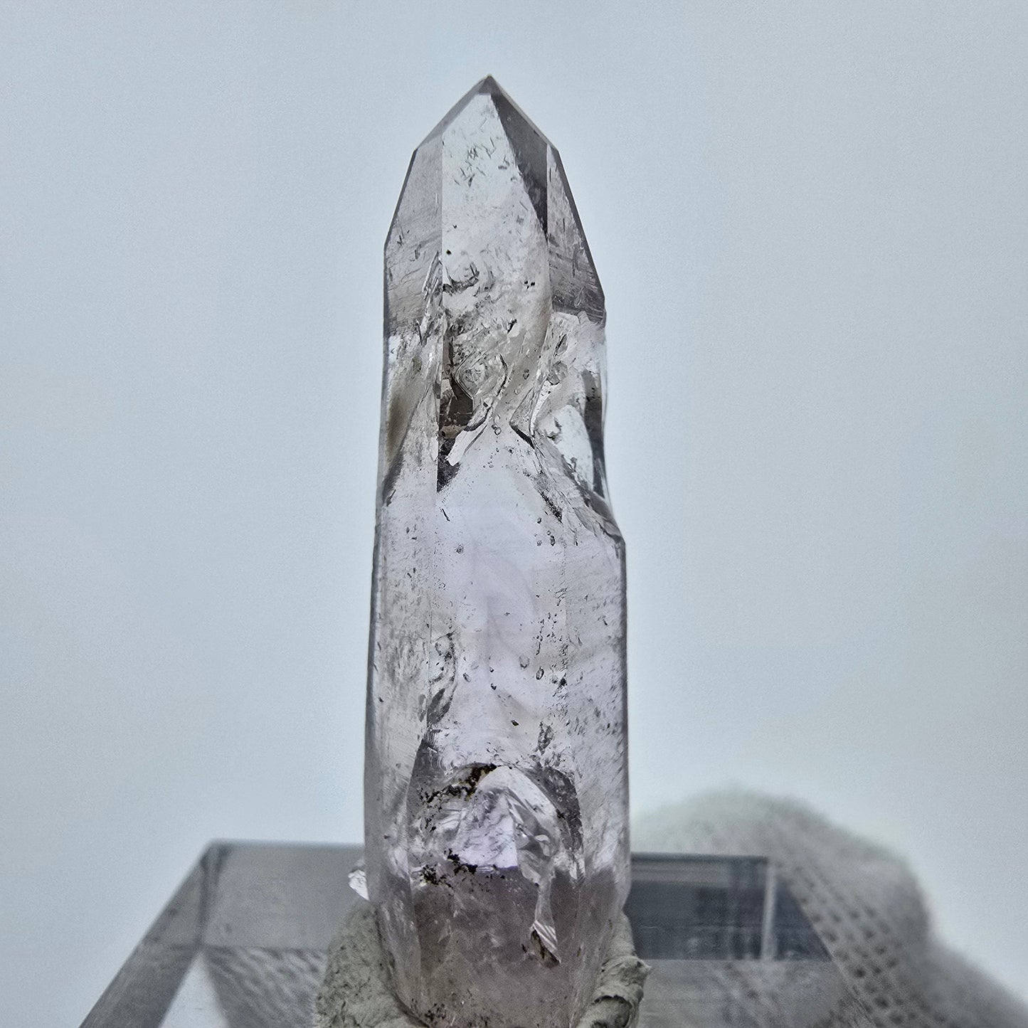 Klare Phantom Amethyst Spitze Goboboseb, Namibia 33*10*8mm