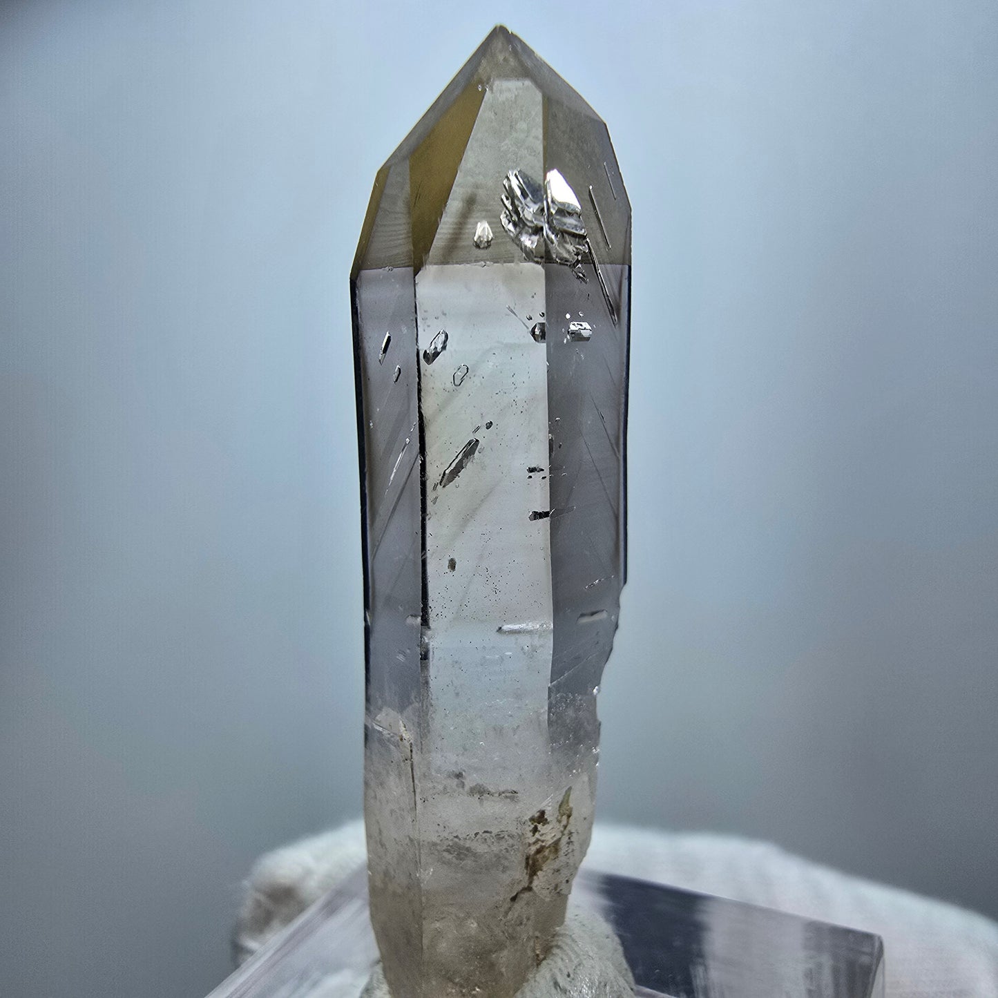 Klarer Phantom Rauchquarz Zepter Kristall Goboboseb, Namibia 42*12*11mm
