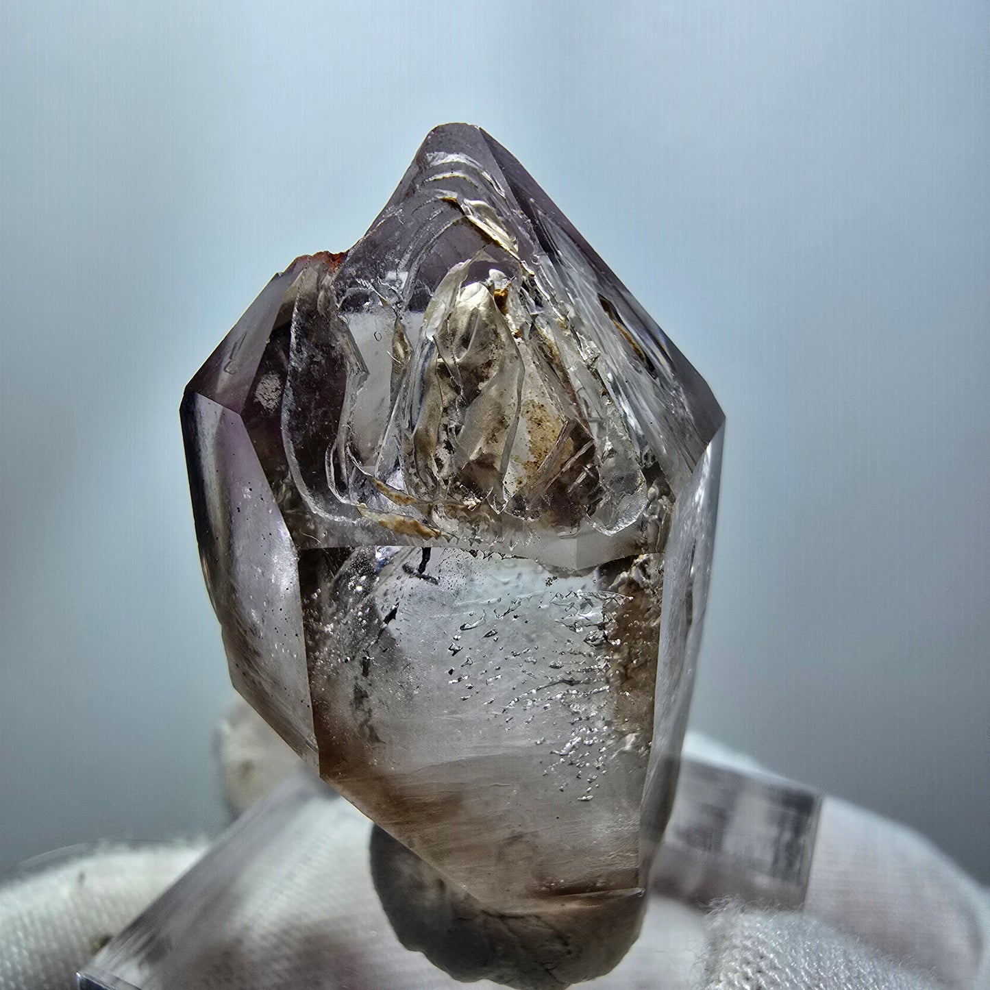 Phantom Amethyst Rauchquarz Fenster Zepter Goboboseb, Namibia 37*24*22mm