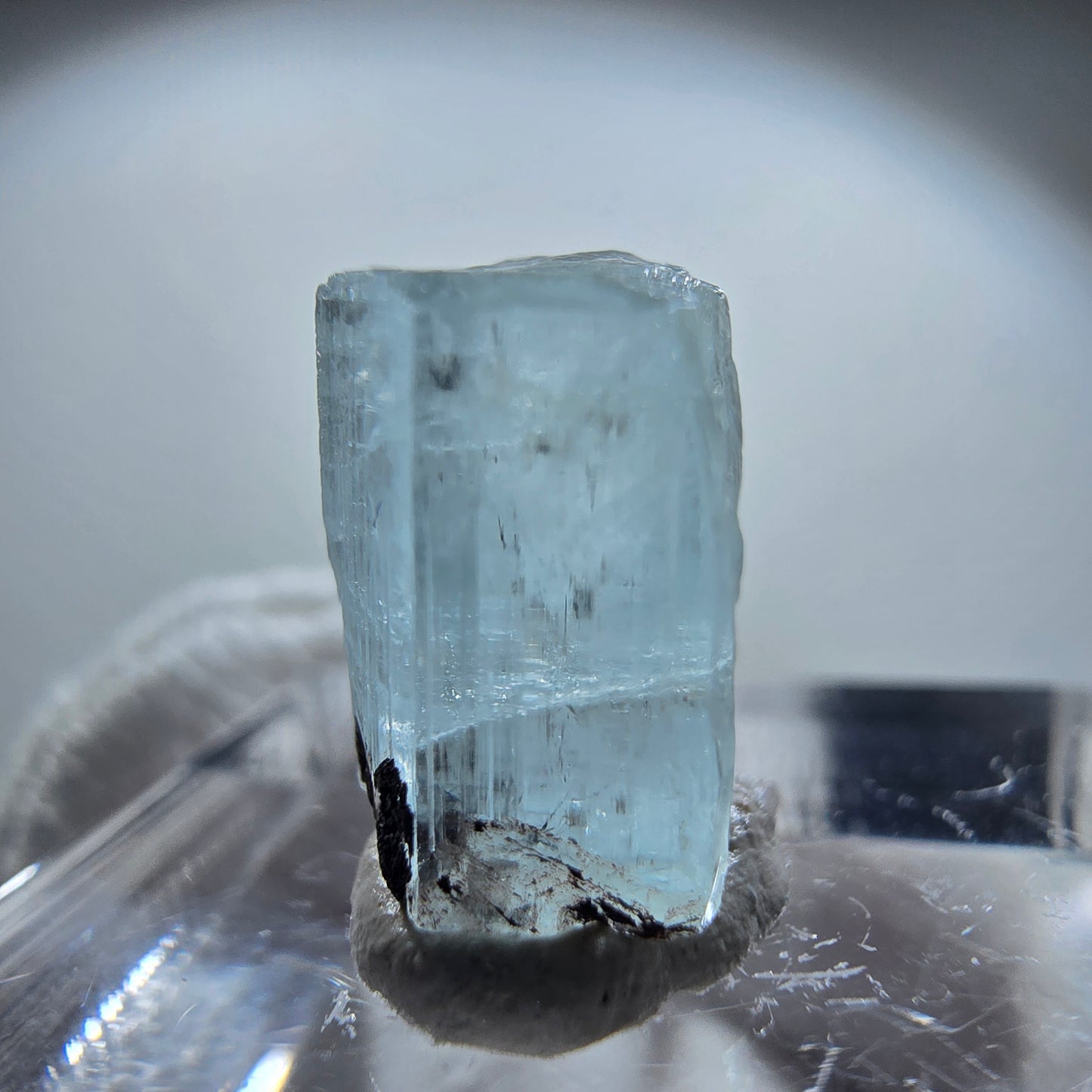 Klarer Aquamarin Kristall, blau Nagar, Pakistan 11*9*8mm