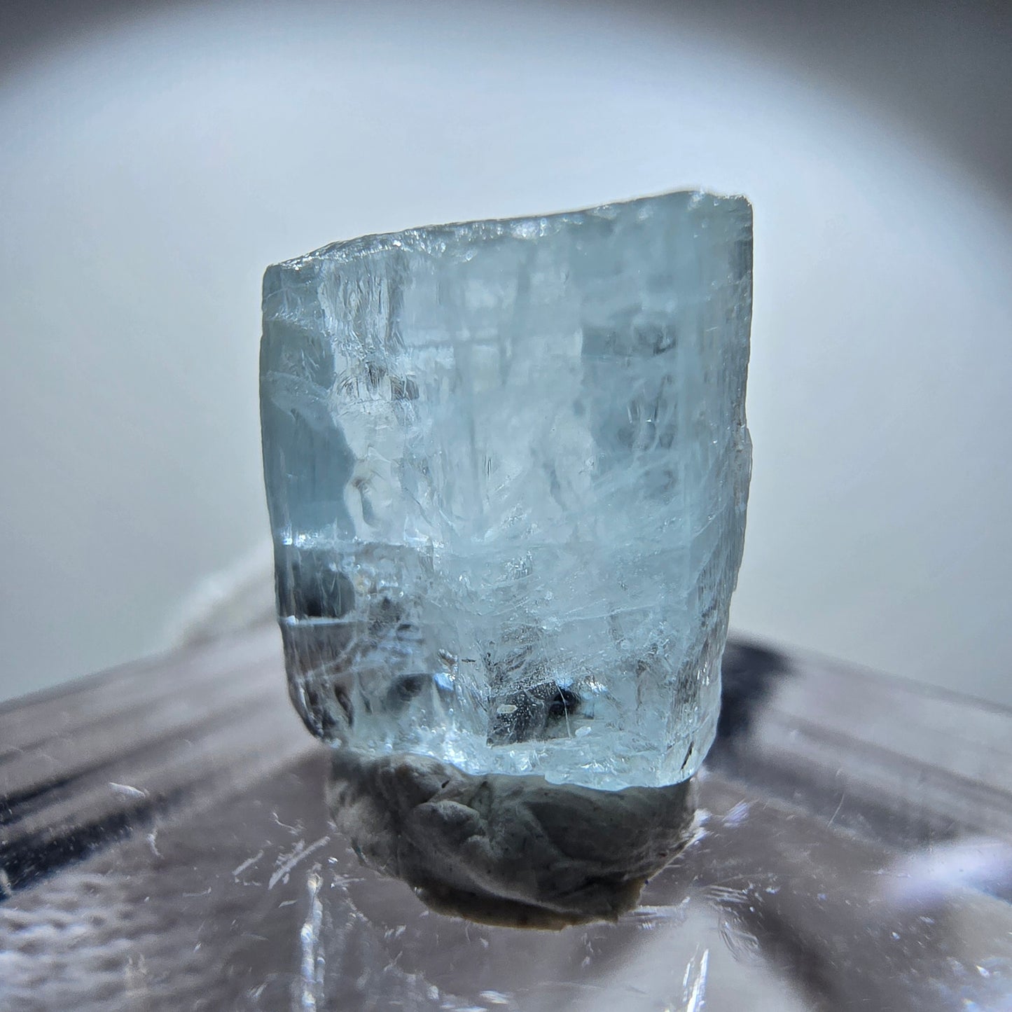 Klarer Aquamarin Kristall, blau Nagar, Pakistan 11*9*8mm