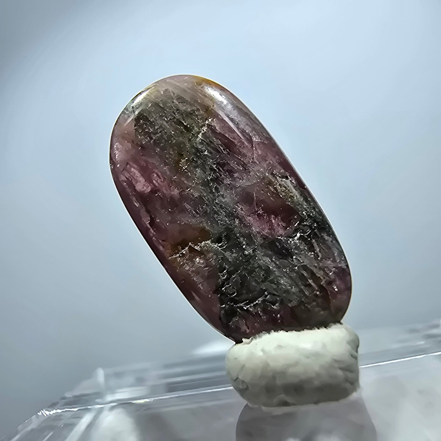 Rare Charoite crystal purple, polished Russia 16*9*3mm