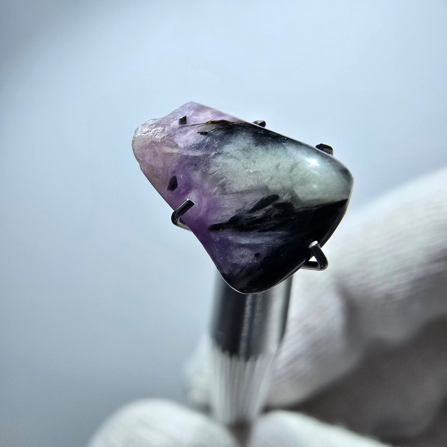 Rare Charoite crystal purple, polished Russia 12*9*4mm