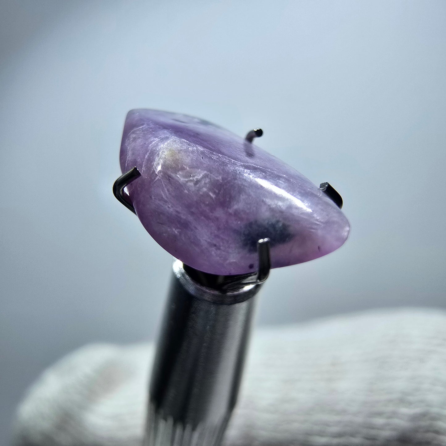 Rare Charoite crystal purple, polished Russia 14*8*2mm