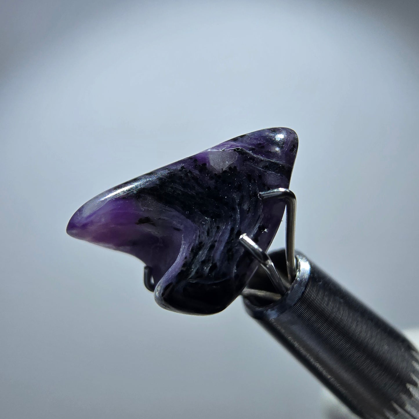 Rare Charoite crystal purple, polished Russia 13*10*6mm