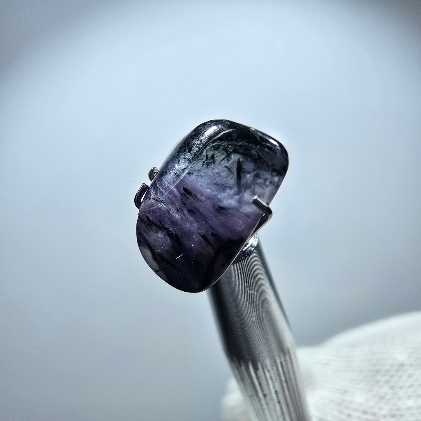Rare Charoite crystal purple, polished Russia 13*10*6mm
