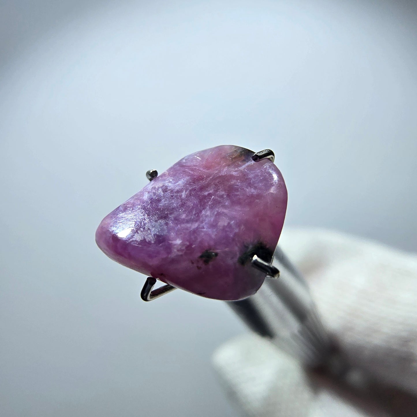 Rare Charoite crystal purple, polished Russia 9*9*3mm