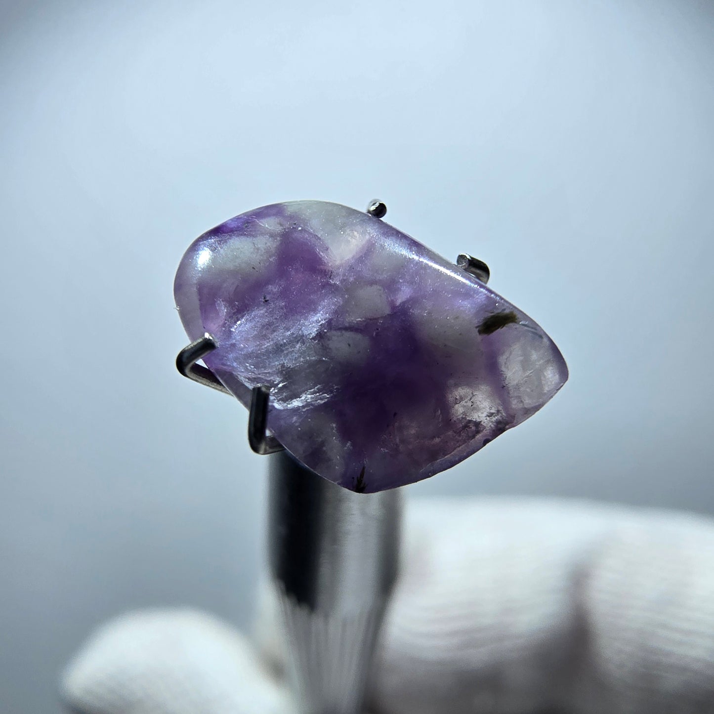 Rare Charoite crystal purple, polished Russia 11*7*3mm