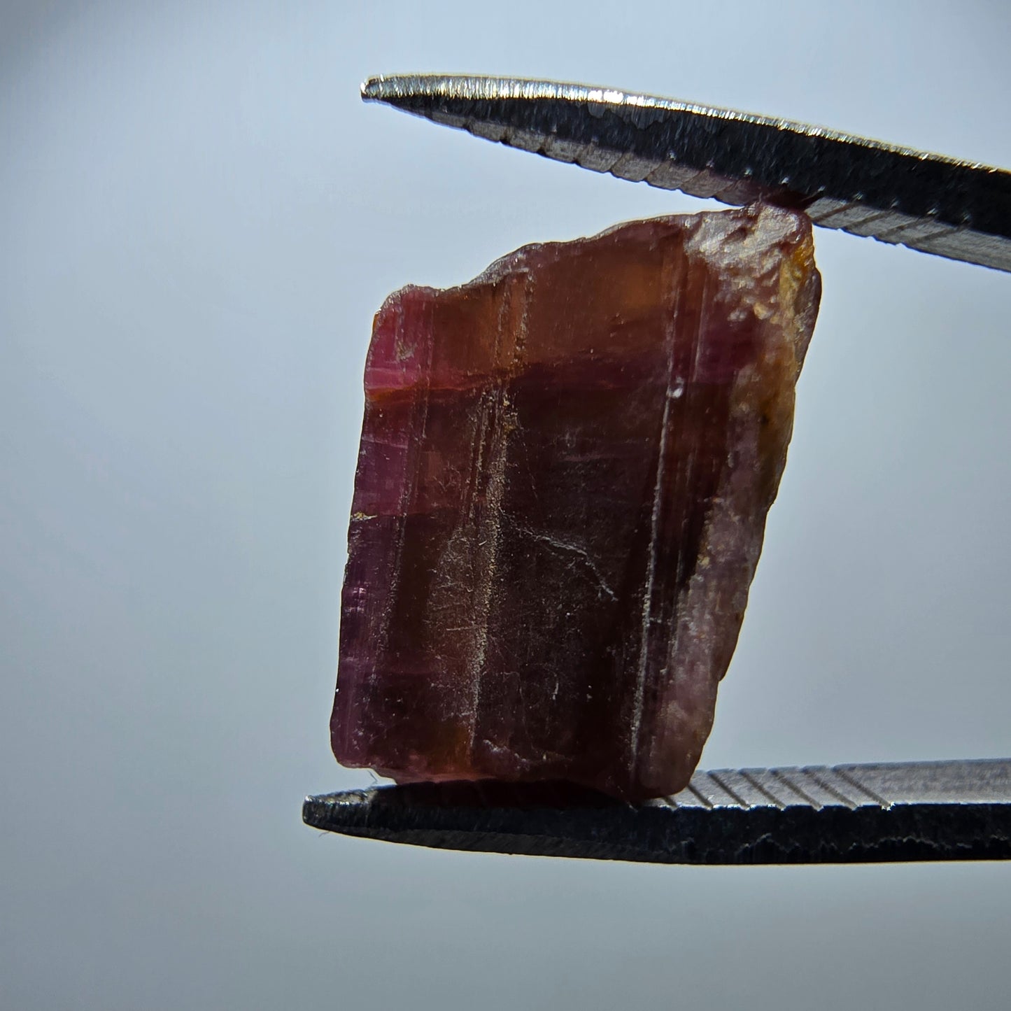 Seltener Rubellit Turmalin Kristall, rosa Minas Gerais, Brasilien 14*11*8mm
