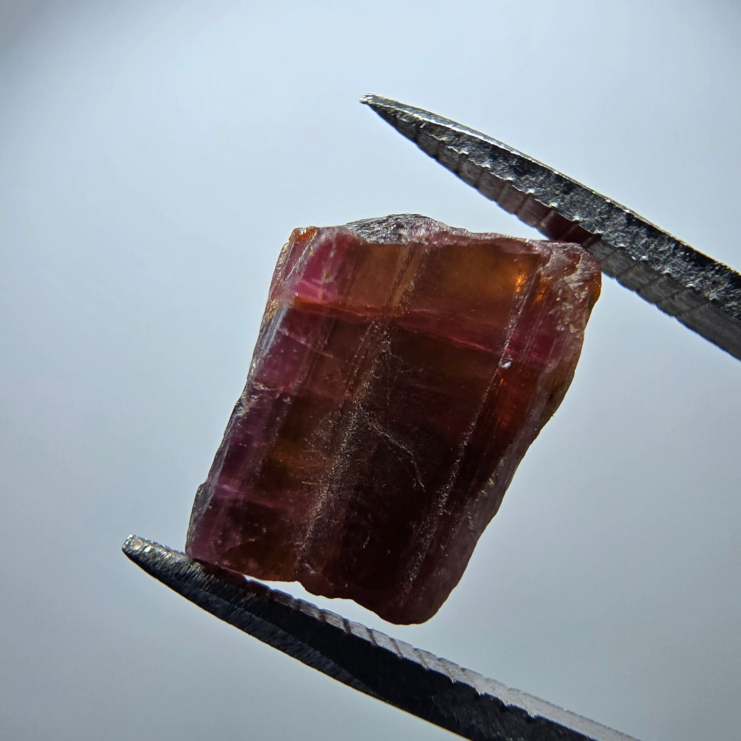 Seltener Rubellit Turmalin Kristall, rosa Minas Gerais, Brasilien 14*11*8mm