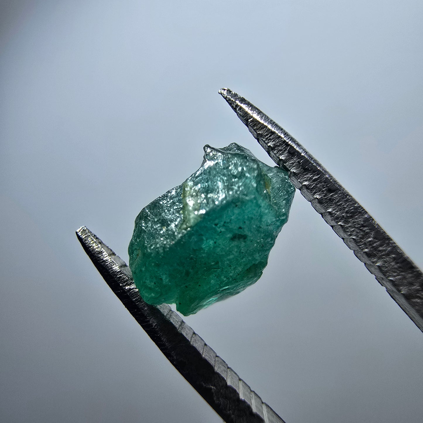 Cristal d'émeraude rare, vert Colombie #7958
