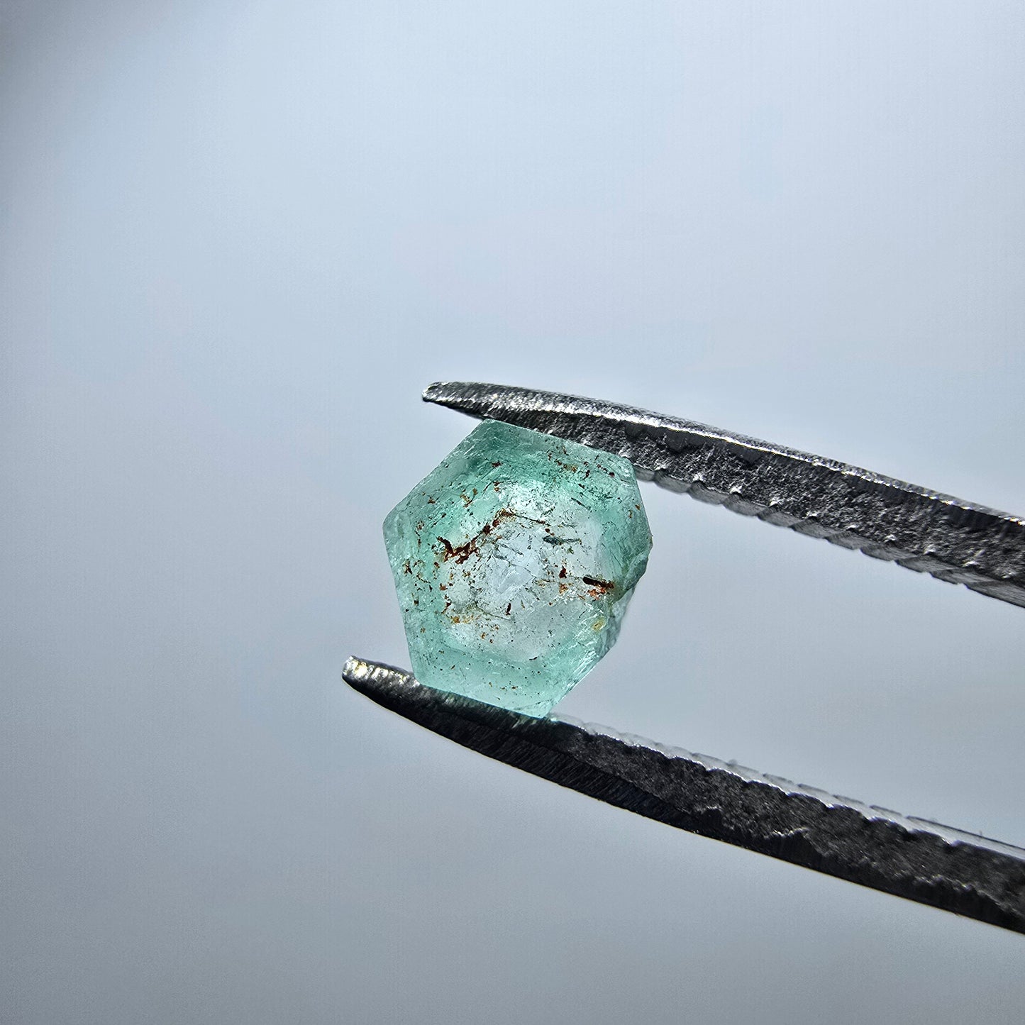 Cristal d'émeraude rare, vert Colombie #7967