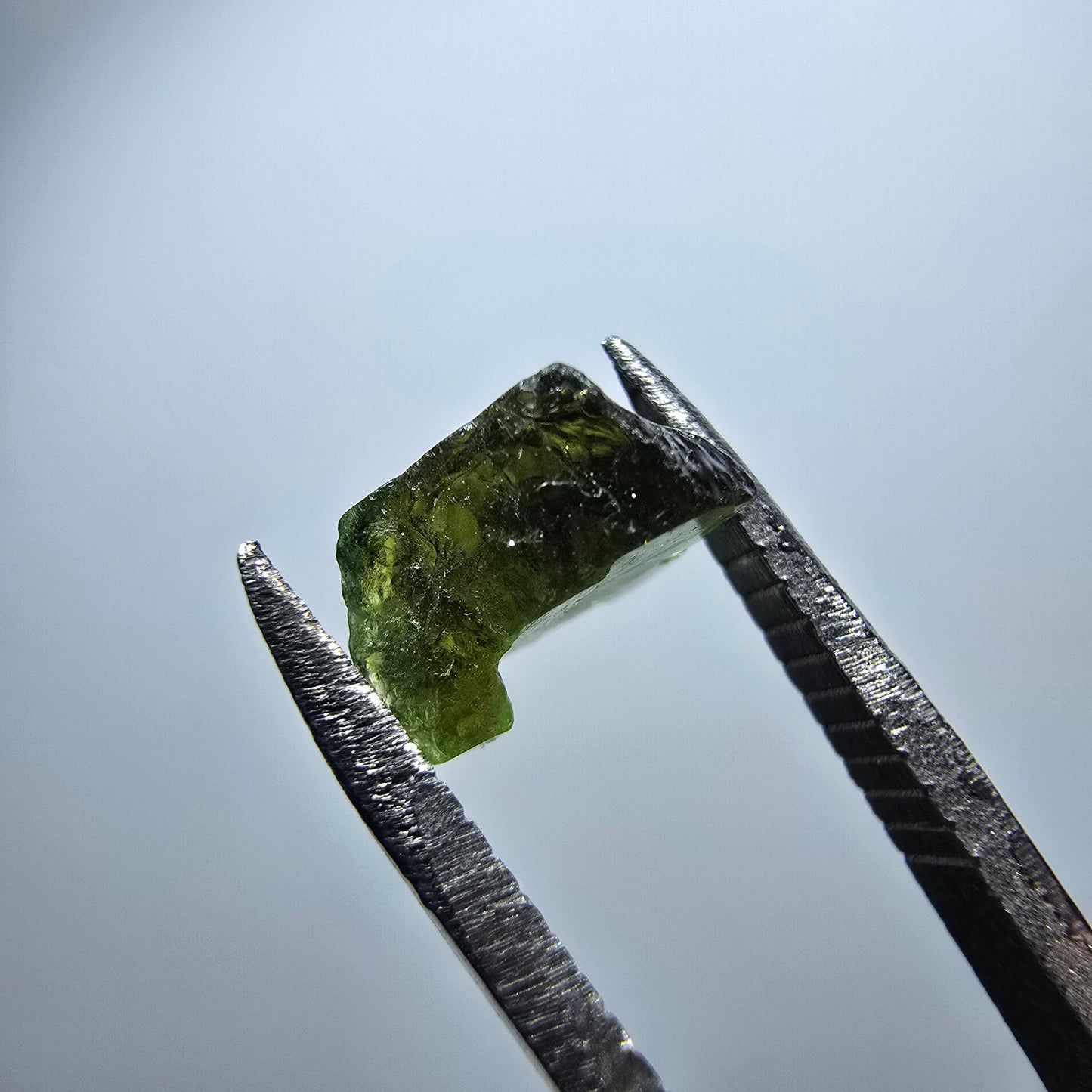 Cristal de tourmaline verdélite rare, vert Minas Gerais, Brésil #7984