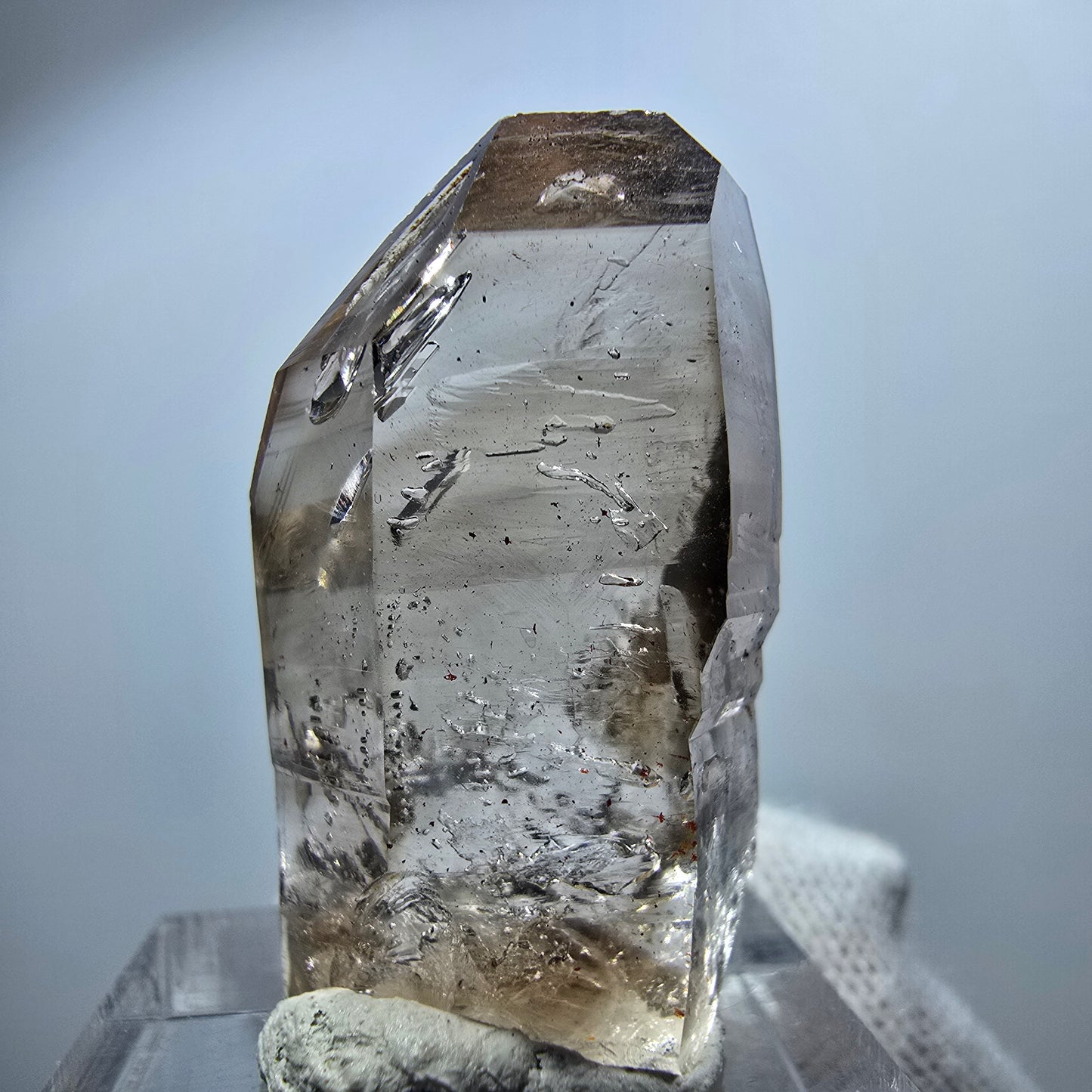 Clear Phantom Smoky Quartz Scepter Point Goboboseb, Namibia 33*18*16mm