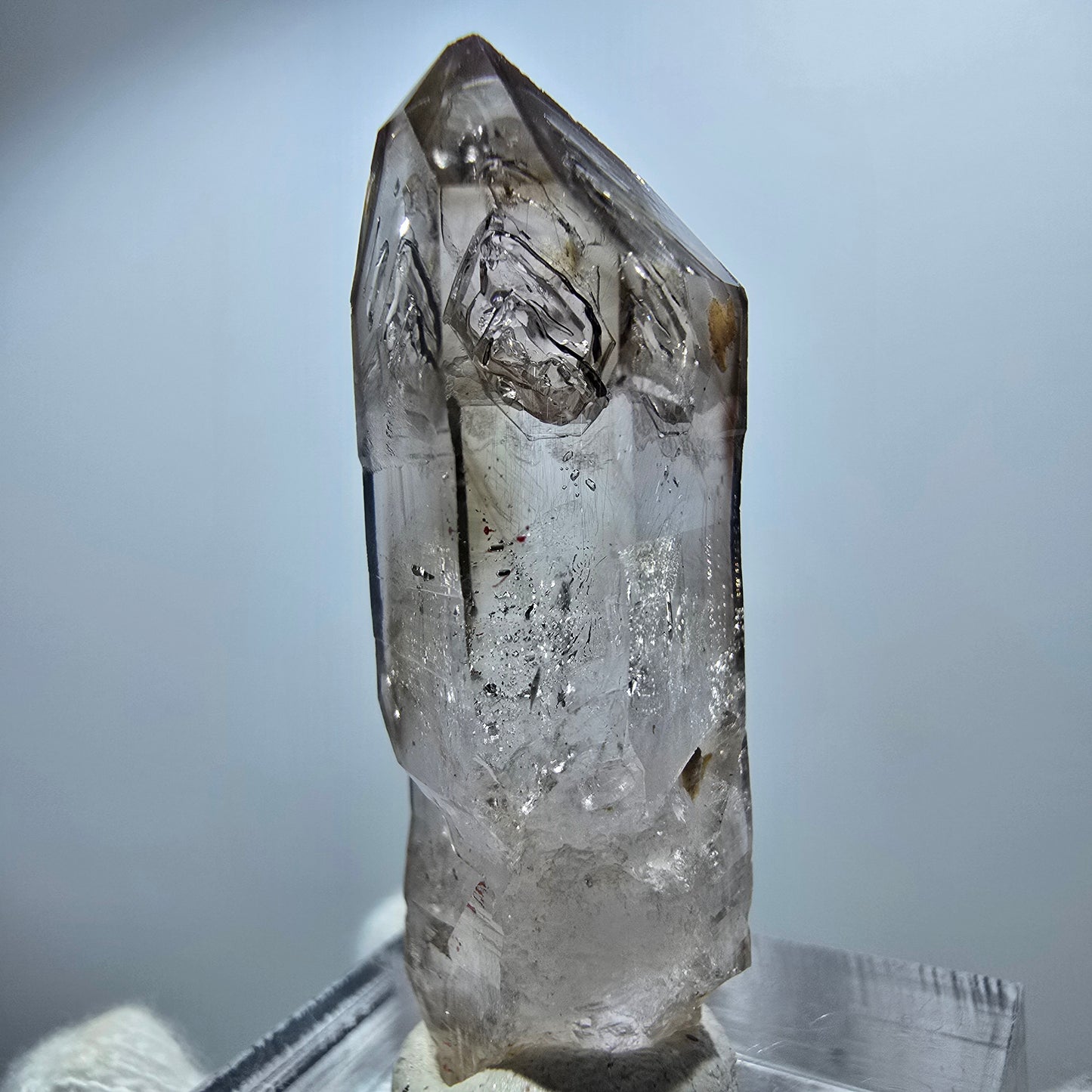 Clear Phantom Smoky Quartz Scepter Point Goboboseb, Namibia 38*13*11mm