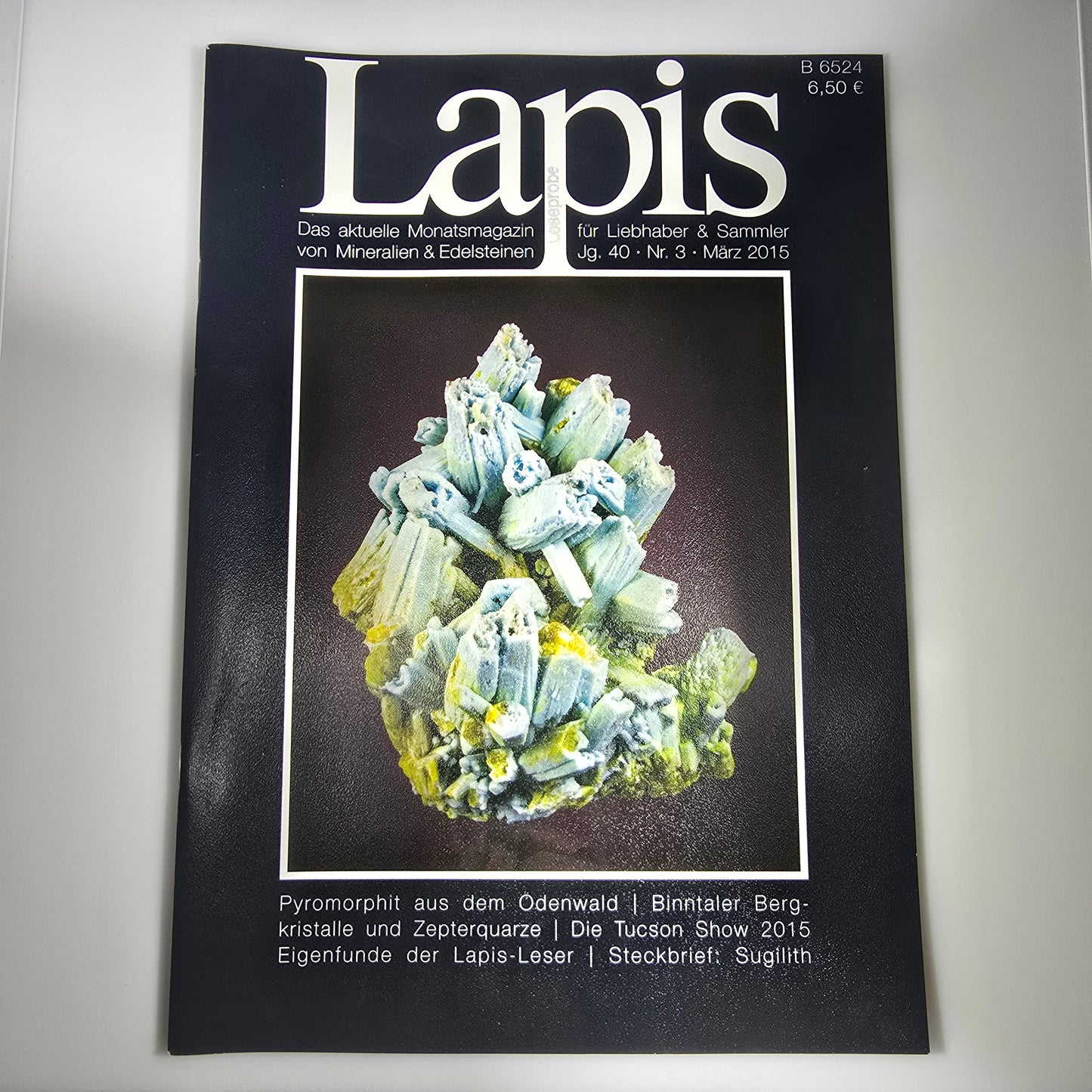 Magazine minéral Lapis Année 2015 Mois 3 Magazine