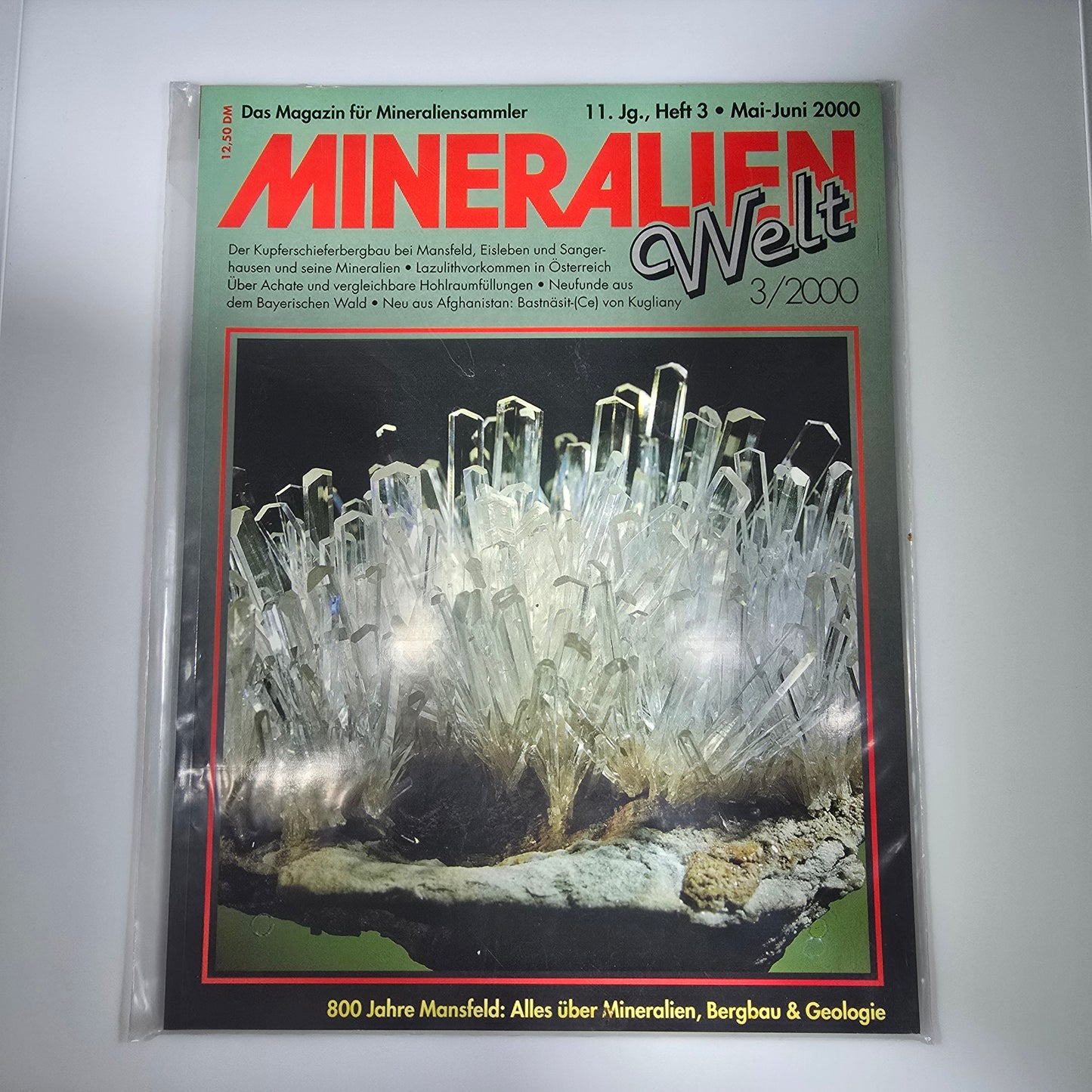 Magazine Minerals World Minerals Année 2000 Mois 3 Magazine