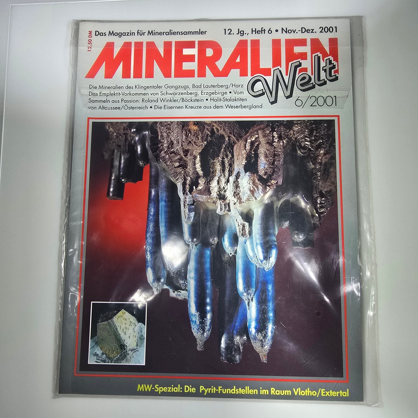 Magazine Minerals World Minerals Année 2001 Mois 6 Magazine