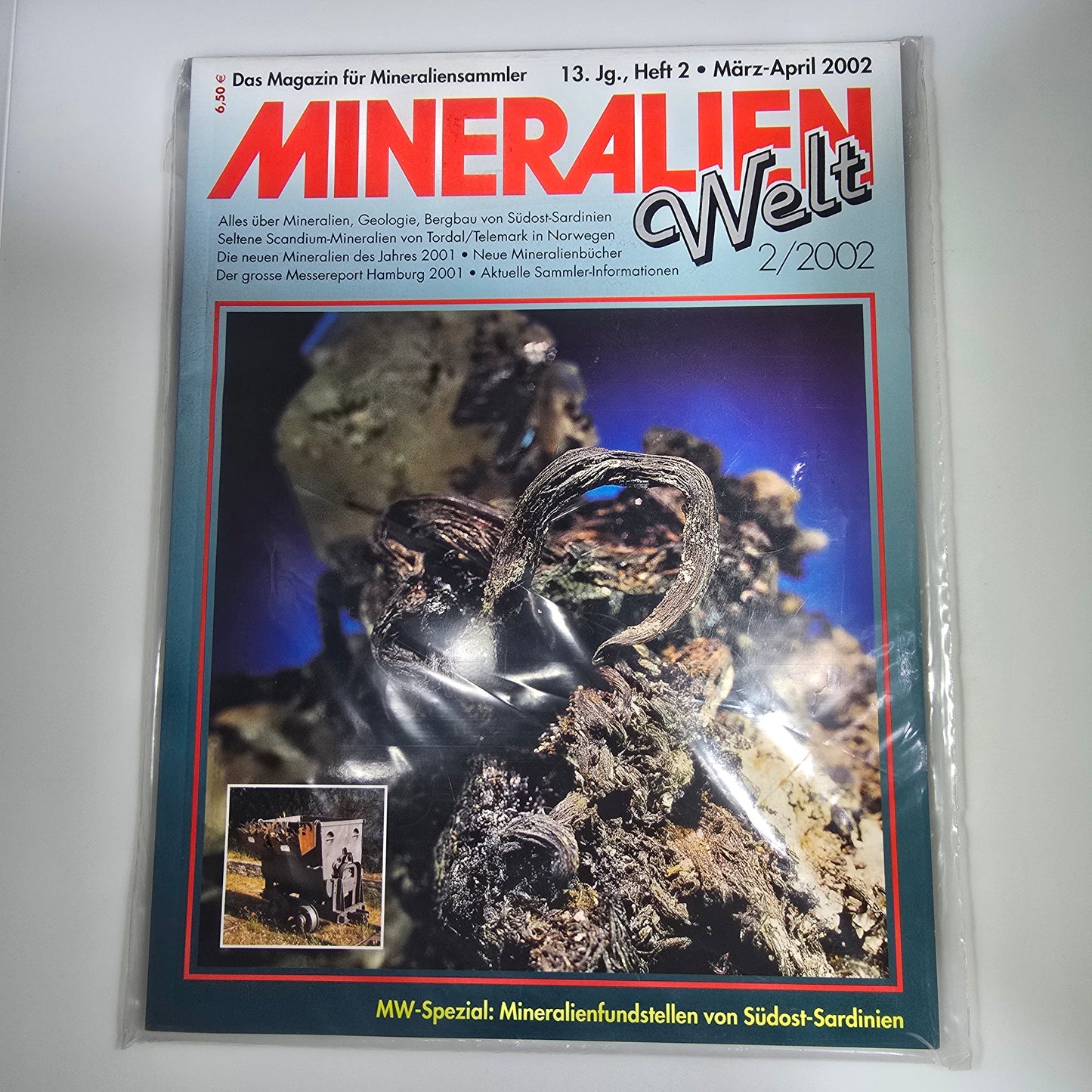 Magazine Minerals World Minerals Année 2002 Mois 2 Magazine