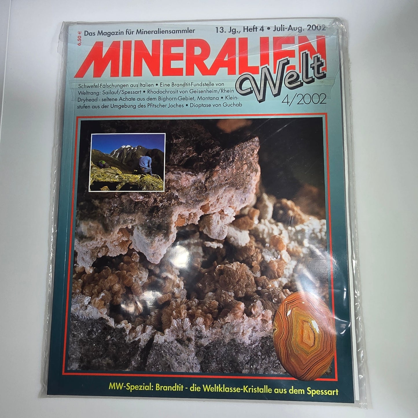 Magazine Minerals World Minerals Année 2002 Mois 4 Magazine