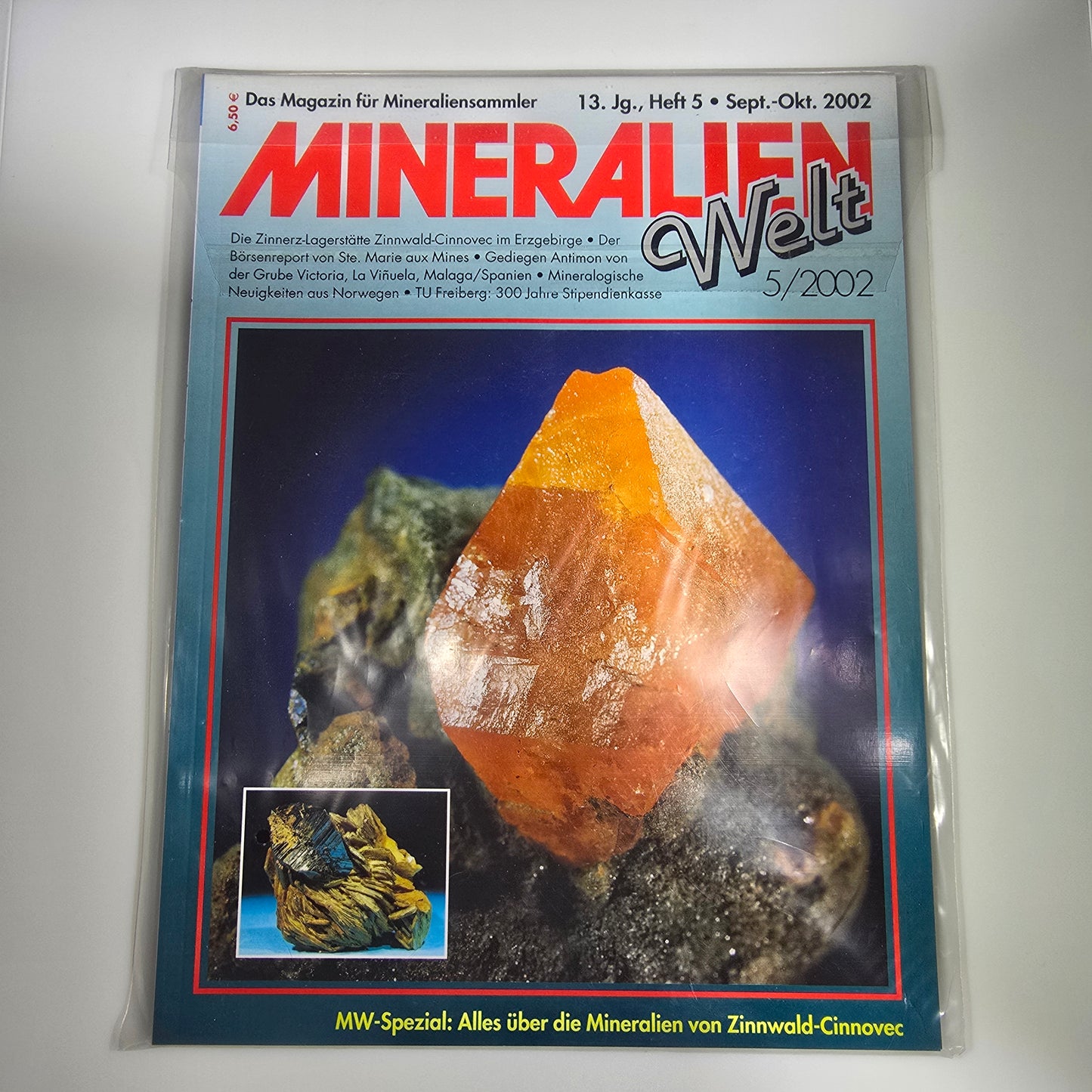 Magazine Minerals World Minerals Année 2002 Mois 5 Magazine
