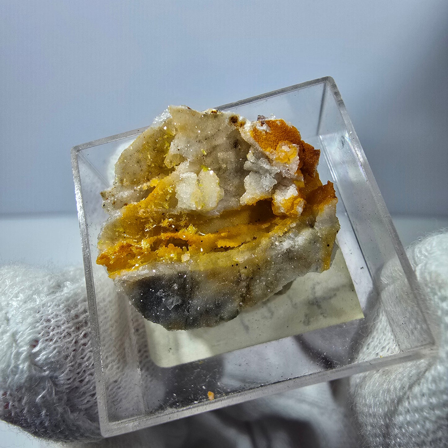 TOP Micromount Mineralien Sammlung Deutschland - 8 Stück Deutschland #8049