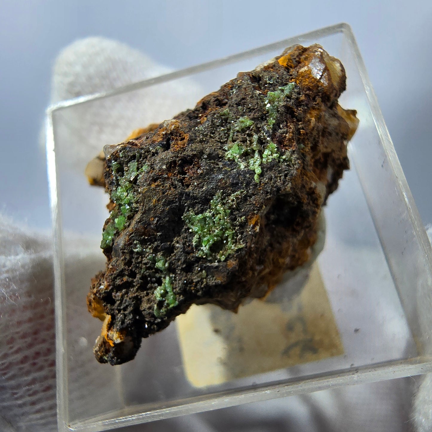 TOP Micromount Mineralien Sammlung Deutschland - 8 Stück Deutschland #8050