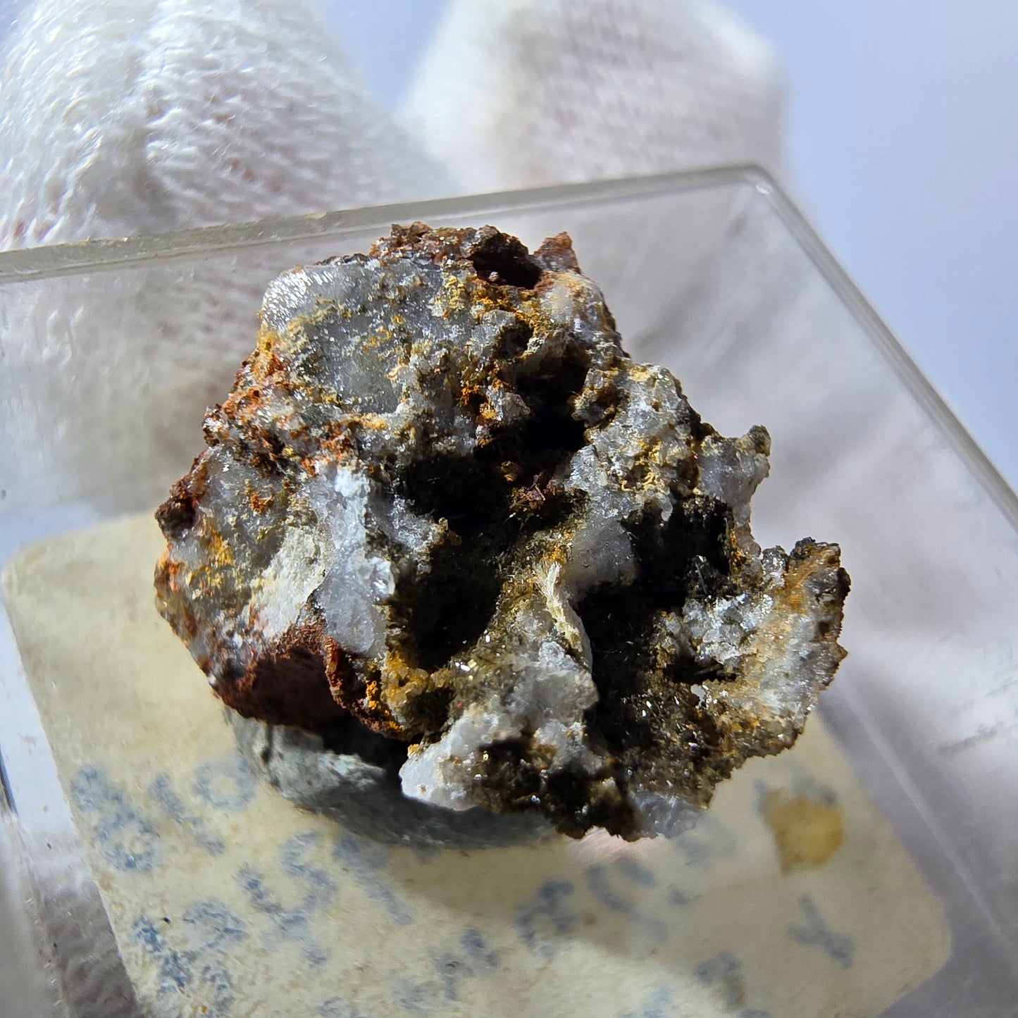 Collection de minéraux Micromount TOP Allemagne - 8 pièces Allemagne #8051