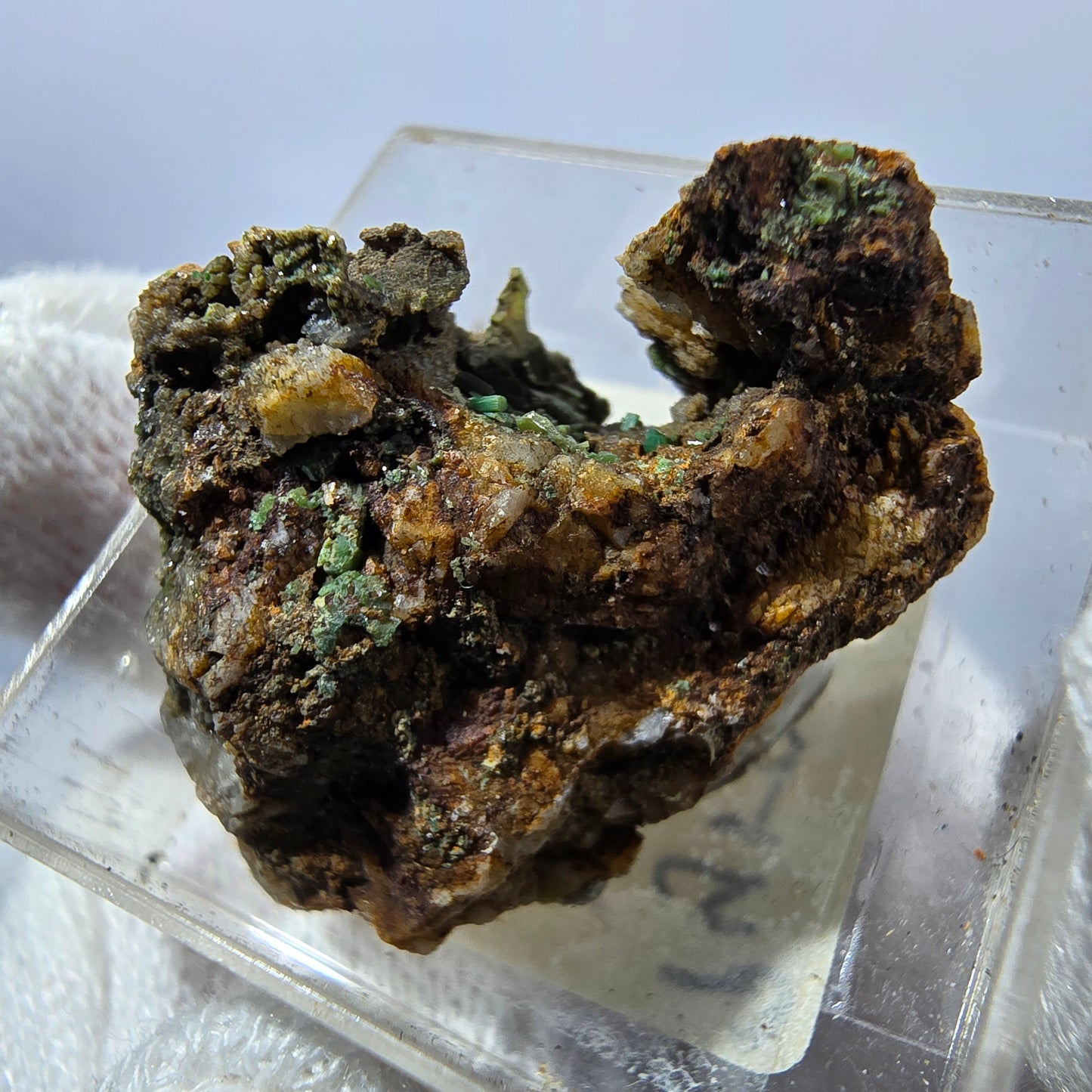 TOP Micromount Mineralien Sammlung Deutschland - 8 Stück Deutschland #8053